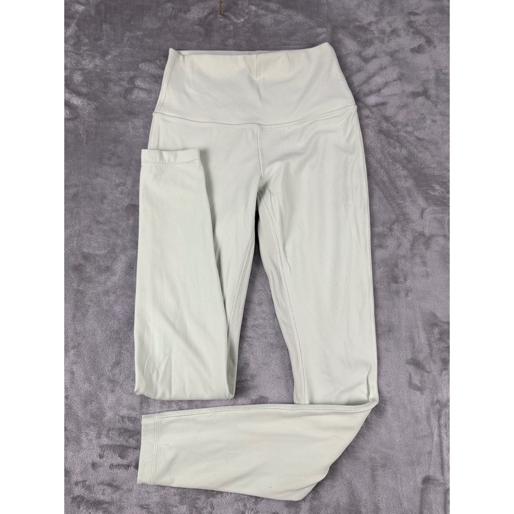 Lululemon Align High Rise Pant Mint Green Sage Nulu Yoga Leggings 27 Inseam Sz 2